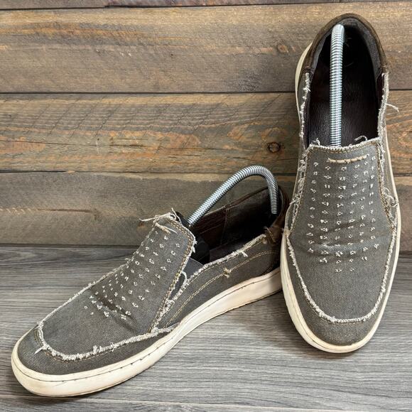 Roan by Bed Stu Kayson Canvas Denim Slip On Shoe Size 9 Casual